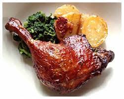 Roast Duck Legs With Red Wine Sauce Recipe Roasted Duck Legs Recipe Duck Recipes Duck Leg Recipes