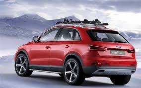 Audi Q3 Vail Red Suv Car Rear View Hd Wallpapers Cars Desktop Wallpaper Preview Hdwall365 Com