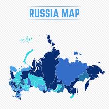 Cartes téléchargeables de la russie. Carte Detaillee De La Russie Avec Les Etats 2292884 Telecharger Vectoriel Gratuit Clipart Graphique Vecteur Dessins Et Pictogramme Gratuit