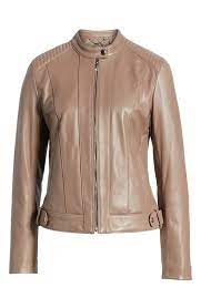 Cole Haan Leather Moto Jacket Regular Petite Nordstrom Leather Moto Jacket Jackets Leather Moto