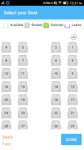 How To Set Position Of Seat Dynamically As Response Stack