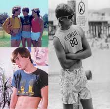 Johnny depp 80s crop top. Croptopguy On Twitter Male Crop Tops Was A Thing In The 80s