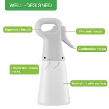 Jan 03, 2009 · unclog a spray bottle by taking it apart, soaking it in vinegar and water for a few minutes and rinsing off the parts with clean water. Buy Lisapack Spray Bottle For Hair 10 Oz Continuous Sprayer Fine Mist Mister For Plant Aerosol Water White 300ml Online In Indonesia B096nwldv3