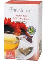 Revolution Tea Dragon Eye Oolong Tea 16 Flow Through Infuser Bags Oolong Tea Oolong Tea