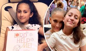 Browse 426 jennifer lopez daughter stock photos and images available, or start a new search to explore more stock photos and images. Jennifer Lopez S Daughter Emme 12 Authored An Upcoming Children S Book Lord Help Me Daily Mail Online