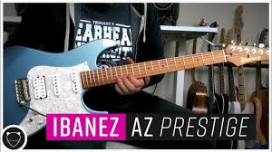 At guitarguitar we stock a wide range of acoustic, electric and bass guitar brands. Ibanez Az Prestige In Depth Demo Youtube