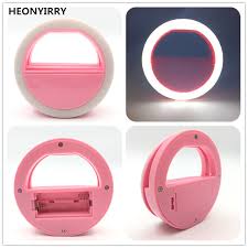 Heonyirry Mini Selfie Ring Light Enhancing Photography Portable Battery Camera Phone Photography For Smartphone Iphone Xiaomi Ring Light Selfie Ring Lightring Light Photography Aliexpress