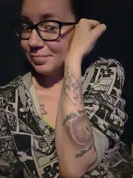 Lord of the Rings themed tattoo