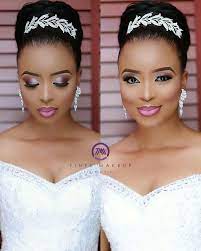 30 Beautiful Wedding Hairstyles For African American Brides Noivas Dicasdenoivas V Black Wedding Hairstyles Wedding Hair And Makeup Bridal Hair And Makeup