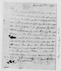 George Washington Papers, Series 4, General Correspondence: Daniel Wentzel  to Anthony Wayne, December 6, 1779
