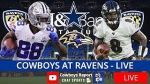 Cowboys Vs Ravens Live Streaming Scoreboard Play By Play Highlights Stats Nfl Week 13 Tnf Youtube