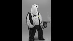The song also created a controversy when coolio claimed that comedy musician weird al yankovic had not asked for permission to make his parody of gangsta's paradise, titled amish paradise. Polar Bear Gangster Character Design Speed Painting Youtube