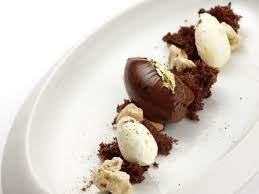 Amedei Dark Chocolate Cremoso With Amarelli Licorice Meringue Fine Dining Desserts Gourmet Chocolate Sweet Meat