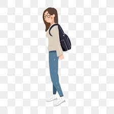 Japanese Cute Girl Hand Painted Japanese Girls Cartoon Character Illustration Cute Female College Student Cute Girl Clipart Japanese Student Illustration Png Girl Cartoon Characters Illustration Girl Girl Cartoon