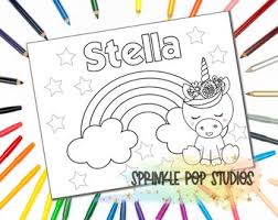 Each printable highlights a word that starts. Name Coloring Page Etsy