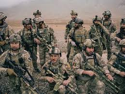 Afghanistan's national army and police forces, theoretically numbering 350,000 men and trained and equipped at huge cost by the u.s. Uk To Follow Us Pullout From Afghanistan Report Europe Gulf News