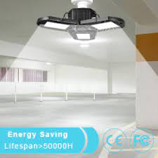 | led garage ceiling light. Ykopeo Garage Lights Ceiling Led Deformable Garage Light 60w With 3 Adjustable Panels Led Bulb E26 7000lm Super Bright Commercial Bay Lighting For Shop Warehouse Basement No Motion Detector Amazon Com