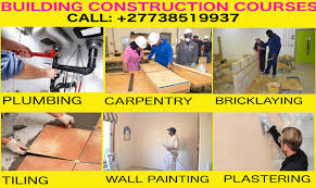 Carpentry Plumbing Bricklaying Tiling Plastering Painting Courses 27738519937 In 2020 Carpentry Courses Carpentry Training Welding Schools