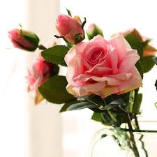 There are 11070 fake wedding flowers for sale on etsy, and they cost $14.45 on average. Wedding Decor Artificial Flowers Vivid Real Touch 2 Head Rose Artificial Silk Flower For Home Decor Buy From 3 On Joom E Commerce Platform