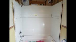 Corner molding and apron strip also included. Delta Bathtub And Upstile Direct To Stud Alcove Tub Surround Youtube