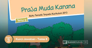 Kunci Jawaban Buku Tematik Kelas 3 Tema 8 Praja Muda Karana Kurikulum 2013 Ruang Edukasi
