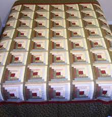 Finished size of each block ~ 6 3/4 x 6 3/4. Looks 3d Log Cabin Patchwork Log Cabin Quilts Log Cabin Quilt