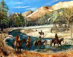 How Did Native Americans Keep Time Without A Watch Or Calendar Native American Horses American Painting Native American Paintings