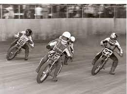 Belton Mcdaniel 46c Dayton Oh Kenny Tolbert 25 Doug Davis Hidden Me And Flat Motorcycle Drag Racing Flat Track Motorcycle Flat Track Racing