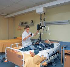 Electric Patient Lift C100 200 Horcher Medical Systems Ceiling Mounted