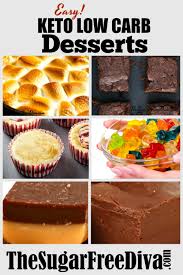 Just because you're trying to live a healthier lifestyle shouldn't mean you have to deny yourself one of the best pleasures in life. Keto Low Carb Desserts The Sugar Free Diva