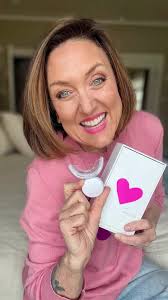 Ready to FALL IN LOVE💗 with your smile again? My favorite @banana.white  teeth 🦷whitening system, I partner with, has the cutest Limited Edition  V-Day kit with a HUGE savings !!🤩 Use my code KAREN