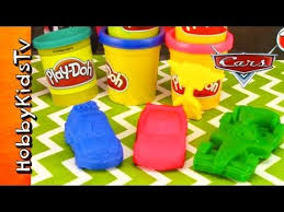 Lightning Mcqueen Disney Pixar Cars Play Doh Fun Hobbykidstv Play Doh Fun Disney Pixar Cars Play Doh