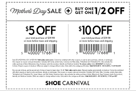 5 Off 40 More At Shoe Carnival Or Online Via Promo Code Momsday Shoe Carnival Free Printable Coupons Coupons For Boyfriend