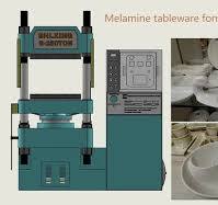 Double Color Automatic Hydraulic Press Melamine Tableware ...
