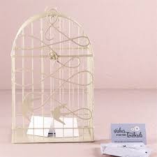Longble 2 pcs round wedding birdcages gift card holder decorative gold metal hollow bird cage laterns candelabra table centerpieces for party home garden decorations 4.4 out of 5 stars 6 $39.99 $ 39. Birds In Flight Birdcage Wedding Card Holder Favors Flowers
