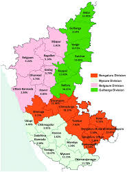 Contour dotted map karnataka state with. Map Of Karnataka Showing Tribal Population As Percentage Of Total Download Scientific Diagram