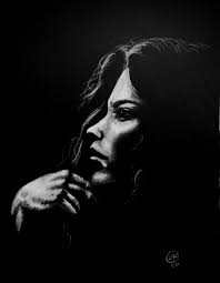 White Charcoal On Black Paper By Kelseyknobel Black Paper Drawing Black Canvas Paintings Charcoal Art