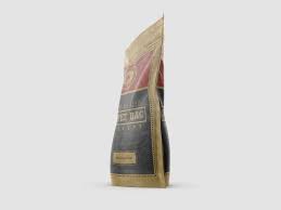 A lovely mockup presentation with a coffee cup and a paper bag with packaging that you can put your logo on. Free Coffee Bag Mockups Free Mockup