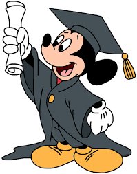 Download Mickey Mouse With Graduation Cap Clipart Novocom Top