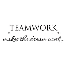 Teamwork is very important in the office as well as at home. Teamwork Makes The Dream Work Wall Quotes Vinyl Decal Office Decor Home Office Decor Inspirational Quotes Team Work Quotes In 2021 Work Quotes Teamwork Quotes Office Quotes Wall