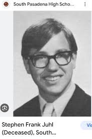 Stephen Frank “Steve” Juhl (1953-1989)