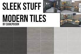 New game patch (july 20th, 2021) t2020 on the sims 4: Mod The Sims Sleek Stuff Modern Tile