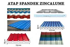 Dalam pembuatan atap zincalum terdiri dari 3 macam komposisi yaitu alumunium, zinc dan silikon. Harga Atap Spandek Zincalume Per Meter Agustus 2021