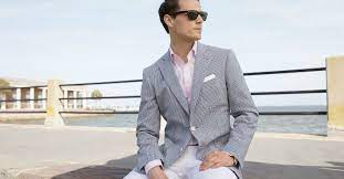 Six Summer Blazers To Keep You Feeling And Looking Cool Summer Blazer Mens Fashion Summer Outfits Mens Fashion Blazer