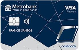 Compare cards with high limit for fair & bad credit. Metrobank Cards And Personal Credit