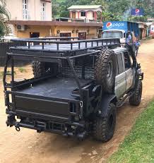 With the supercrew the bed is 5 1/2 foot. Overland Land Cruiser Bone Tactical Trucks Offroad Trucks Truck Accessories