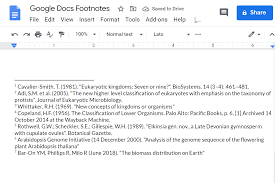 Footnotes appear at the bottom or foot of the page. How To Add Footnotes In Google Docs