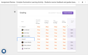 Students answer a brief question in. Edu Apps