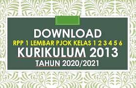 Perangkat pembelajaran pjok sd kurikulum 2013 revisi 2020. Download Rpp 1 Lembar Pjok Kelas 1 2 3 4 5 6 Kurikulum 2013 Semester 1 Revisi 2020 2021 Beritapppk Com