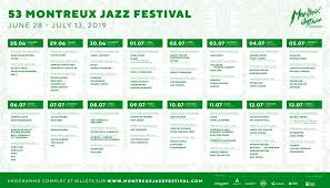 The hottest names and concerts will, of course, be on the paid venues. 53th Montreux Jazz Festival Stadtkonzerte